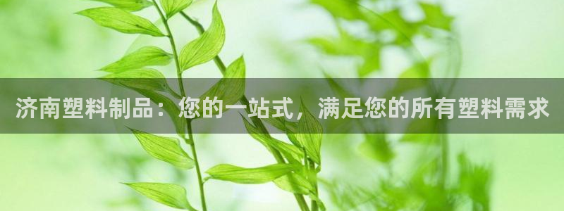 太陽游戲盒子：濟南塑料制品：您的一站式，滿足您的所有塑料需求